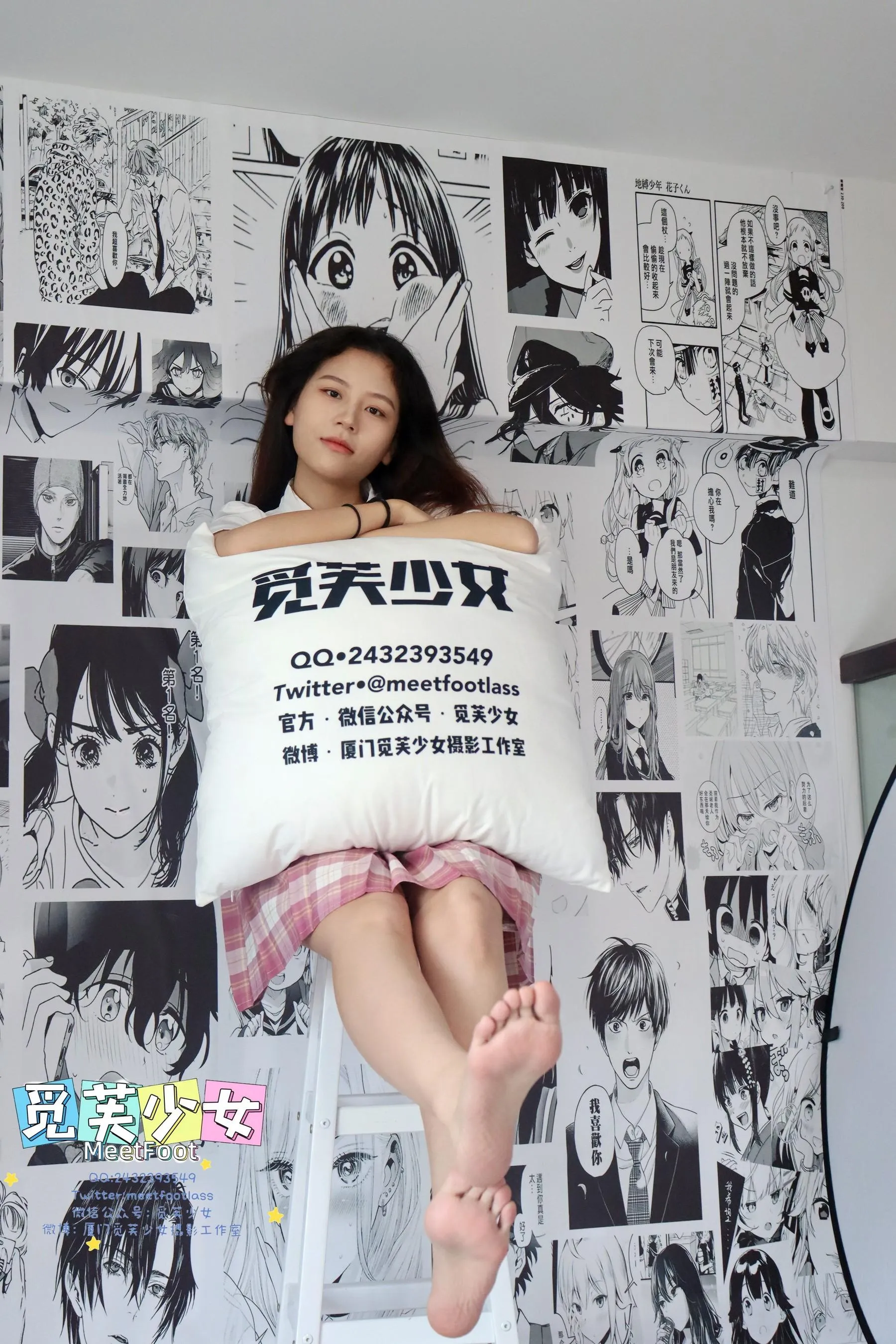 [觅芙少女]NO.006 初夏微风中扬起的马尾，是青春里最美的记忆 [133P]插图2